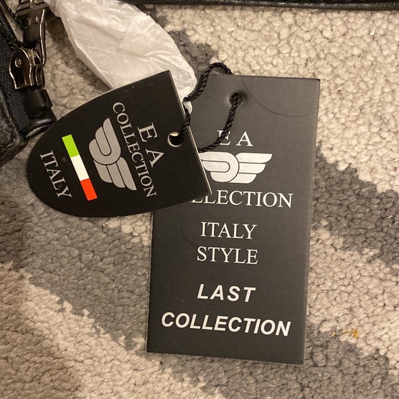 E A collection leather jacket - Picture 7 of 7